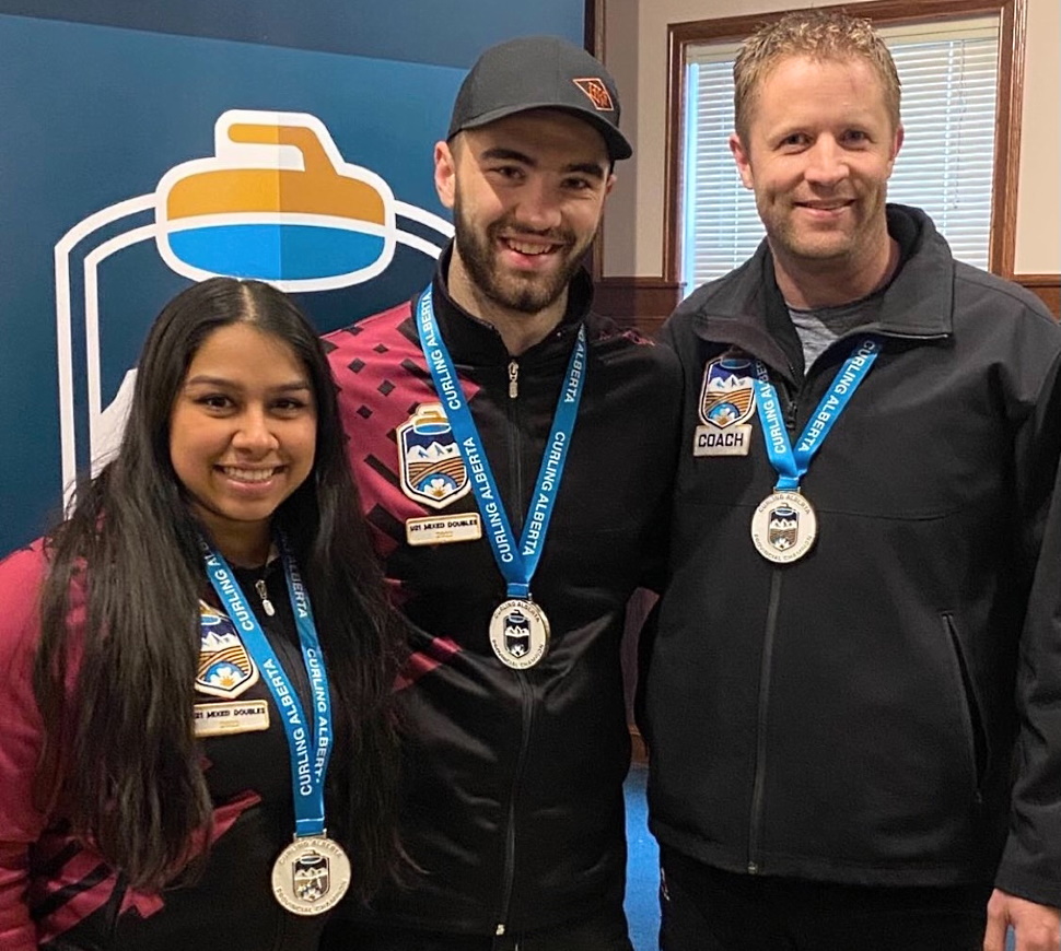 Cochrane mixed doubles team wins provincials CochraneNow Cochrane